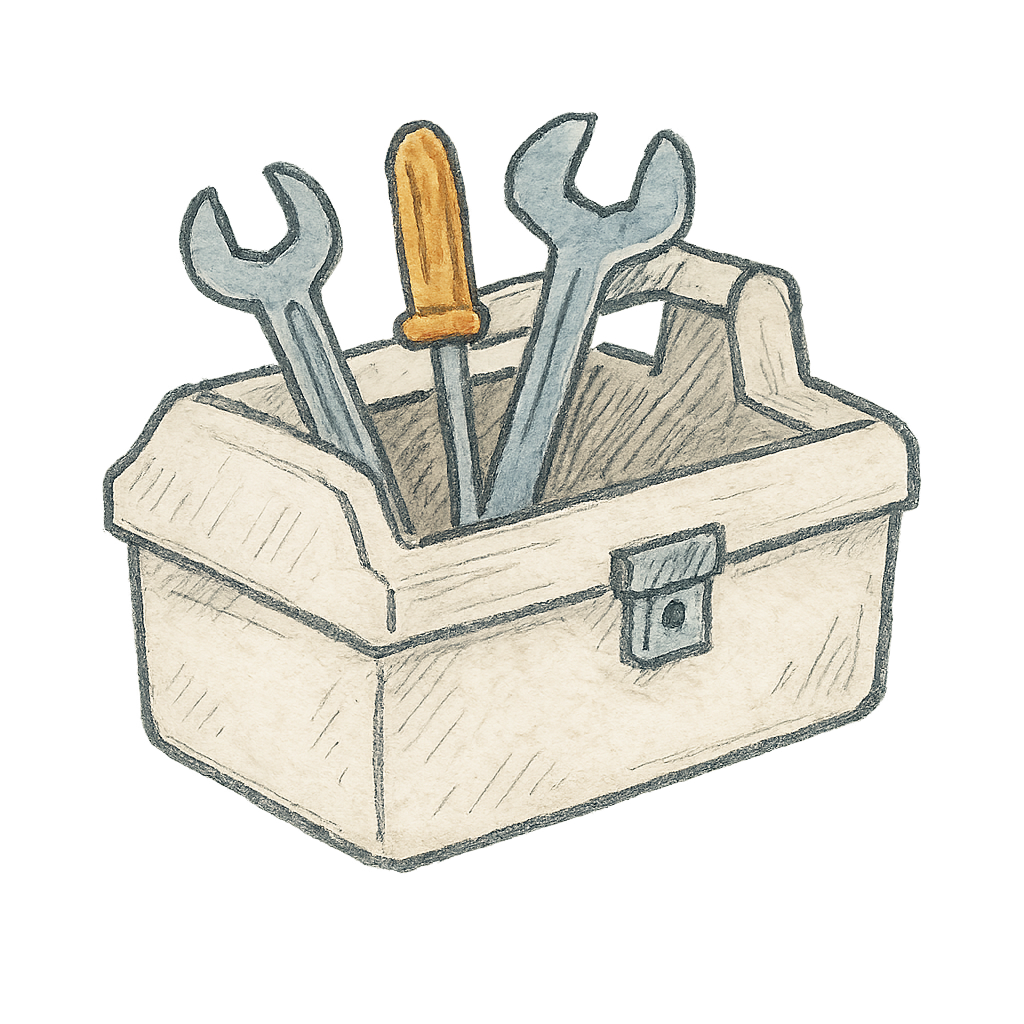 업무 도구 일러스트